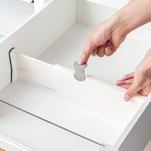 길이조절 서랍 정리 칸막이 파티션 정리함, 서랍칸막이(M), 1개