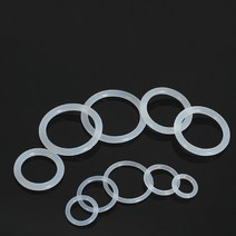 고무오링 VMQ 실리콘 O 링 CS :3.5mm OD:10-160mm 흰색 개스킷 식품 등급 O-링 고무, 18 OD 27mm (10pcs)_01 3.5mm