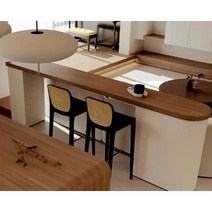 아일랜드식탁 홈바 테이블 식탁 주문제작 인테리어 가구, B - 1m8