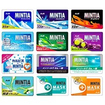 MINTIA 민티아 민트맛 태블릿 사탕 8종 세트 일본캔디, 민티아 8종_무작위 선별개