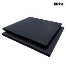 EDTC 민무늬 캣휠매트 층간소음방지매트 탄성고무매트 평로라매트 방음매트, 고급 매트(2.0cm) - 민무늬