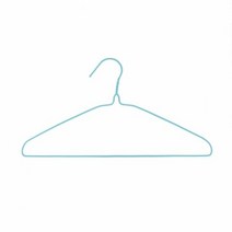 베이직 슬림 스틸 옷걸이 5p세트(블루) 자취방 관리 일반 가정용, 단품, 단품