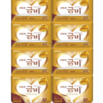 금비 골드 라운드형 속기저귀 30매 8팩