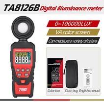 TASI TA8121/TA8123 라이트m 사진 디지털 럭스m 조도계 럭스/Fc 광도계 테스터, 07 TA8126B