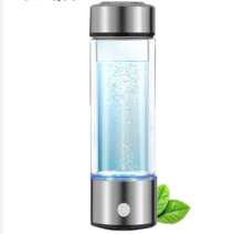 물정수 이온교환수지 420ML 휴대용 수소 발생기 워터 필터 순수 H2 풍부한 수소 알칼리성 병 전기 분해, 휴대용 정수
