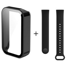 레드미 스마트 밴드 프로 스트랩 워치밴드 실리콘 스포츠 손목 충격방지 액정 보호 커버 1 Set, 옵션.02 SET 2