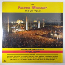 (중고 레이저 디스크)(미사용 상태최상) THE FREDDIE MERCURY TRIBUTE VOL.2, 1