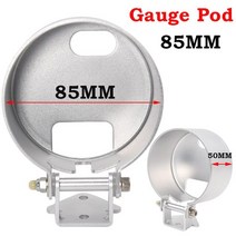 자동차속도계 UHD 헤드업디스플레이 호환 85MM 보트 자동차 GPS 속도계 120 kmh 방수 게이지 7 색 백라이트, 04 Only Guge Holder