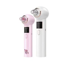 피지흡입기 온열기능 얼굴피지제거기 블랙헤드 압출기, 핑크색