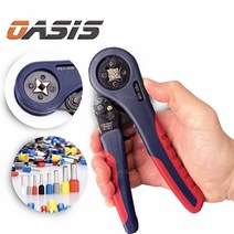 페놀 펜홀단자 압착기 고급형 4각/6각 페롤 전문용 압착툴, 펜홀압착기 6각