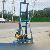 우물파는기계 농지 굴착기 물대기 드릴 구멍 드릴링 농업용 보링기 타공, 4KW 갠트리 드릴링 머신