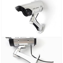 보안용 모형CCTV 태양열 충전 보안카메라 안전 자취방