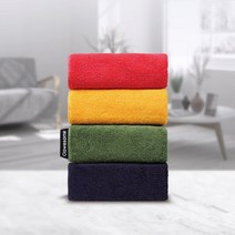 CLAWESOME DEEP LINE TOWEL 클라우썸 딥컬러라인 230g 40x85cm 모달수건 호텔타올, 코랄 1P