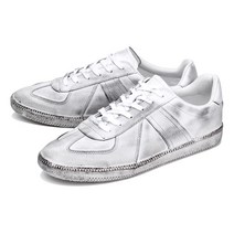 [커스텀에이드 리퍼블릭] 3cm 소가죽 독일군 스니커즈 스테인 CR0028