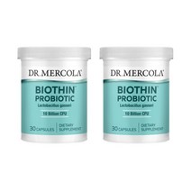 닥터머콜라 Biothin 프로바이오틱스 락토바실러스 가세리 100억 CFU 30캡슐 x 2개