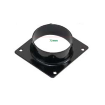 동건공업 (주) 소형 브로아 DB-105 (흡입경 원형 100mm 토출경: 사각 66mm*74mm)/토출 플렌지 (별매품) 부착시: 토출 원형 75mm), DB-105 연결용 원형 플렌지 75mm