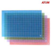 A2칼라커팅매트 620x450mm/컷팅매트/투명커팅매트/고무판/고무매트/데스크패드/책상고무판/깔판, 청색