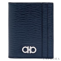 페라가모 [FERRAGAMO] 리바이벌 간치오 반지갑 66-0371 DEPP OCEAN 744864