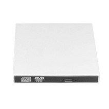 노트북 CD롬 외장 DVD 굽기 휴대용DVD플레이어 범용 외부 cd dvd 광학 드라이브 휴대용 usb 2.0 컴퓨터 노트북용 호환 97, 하얀색