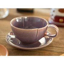 쌍화찻잔 대추찻잔 전통찻잔 한방찻잔 업소용 국산 도자기잔 세트 커피잔 300ml, 노을