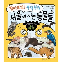 찾아봐요! 복작복작 서울에 사는 동물들 : 사람만이 전부가 아닌 도시 동물 도감