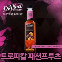 다빈치시럽 (믹솔로지스트 패션 후르츠 시럽) 750ml 카페재료 커피용품 음료베이스 바닐라 헤이즐넛 캬라멜 시럽모음