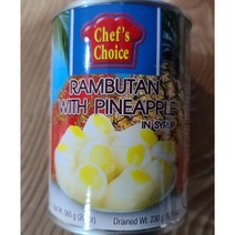 태국식품 람부탄 앤 파인애플 RAMBUTAN ADN PAINAPPLE 과일통조림 WORLDFOOD
