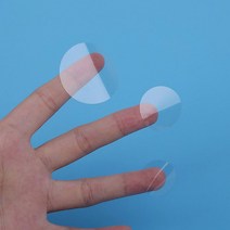 투명 원형 스티커 15mm 128개 1장 다꾸 씰링 무지스티커 98100EA, 본상품선택