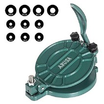 ABUSA 두께 조절 가능 또띠아 프레스 8인치 퀘사디아 로티 난 만들기, 8 인치, 그린