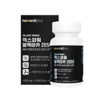고함량 블랙마카 맥스파워 2050 아르지닌 타우린 1박스, 1통, 120정