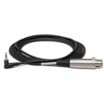Hosa XVM-101F 30cm L형 스테레오 미니오스-XLR 암 오디오 케이블