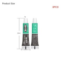 고온 및 저온 다목적 접착제 강력한 실란트 곰팡이 방지 방수 6g 12g 2 개 4 5 개, 04 04 5pcs