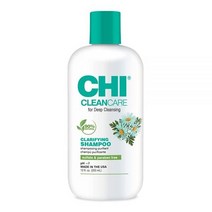CHI CleanCare - 클래리파잉 샴푸 354.9ml(12온스) 헤어과 두피를 딥 클렌징하여 모발을 하고 수분을 복원하여 상쾌하게 유지합니다