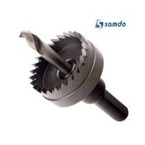 국산 홀캇타 하이스 HSS 12mm~44mm 까지 홀쏘 홀쇼 홀소 바이메탈 홀카타 홀커터 홀컷터 목공드릴 금속 판재 철판 드릴 날 구멍 홀 뚫기, 삼도 홀캇타 40mm