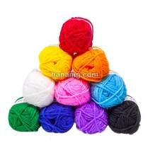 동화나라털실(40g), 03 노랑