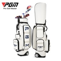 PGM 골프백 정품골프 가방 여성용 화이트 방수 바퀴 달린 골프 가방 골프 여성 가방