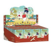 인형 키링 Robotime Rolife Nanci 당나라 스플레너 블라인드 박스 액션 피규어 장난감 서프라이즈 레이디 친구를 위한-ZMXX0, 3.1SET