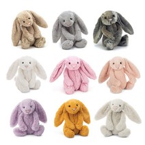 미국 젤리캣 버니 애착인형 미디엄 M 사이즈 12인치 (9종 택1) / Jellycat Bashful Bunny, 라일락 버니