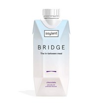Soylent 소이렌트 브릿지 간식대용 드링크 초콜릿 311ml 12개 Bridge The in between meal Chocolate, 12개입
