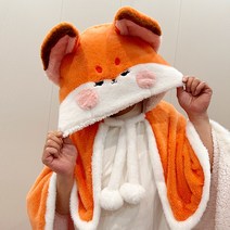 두꺼운 케이프 담요 후드 담요 사무실 낮잠 이불 에어컨 담요 학생 기숙사 게으른 망토