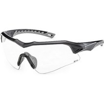 SolidWork SOLID. Shooting Glasses for Men Women with Impact Eye Protection Gun Range, 단일 유닛 - 투명 렌즈