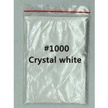 펄물감 아크릴물감대용량 10g 운모 분말 에폭시 수지 염료 진주 안료 천연 운모 미네랄 분말 DIY 반짝이 에, 85 1000 Crystal White