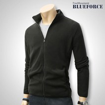 블루포스 남성용 셀바잉 후리스 집업 베이직핏 기모 후리스 점퍼 단체복