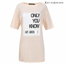 카이아크만 여성 ONLY 박스 티셔츠 KAI KOBTS543W0 PK