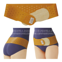 생고무 골반 서포터_골반 고관절 허리 척추 보호 디스크 복대 고탄력 지지대, 1개