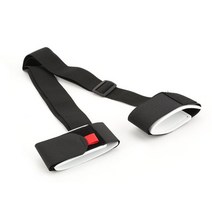 나일론 스키 가방 조정 가능한 스키 폴 숄더 핸드 캐리어 래쉬 핸들 스트랩 포터 후크 루프 스키 스노우 보드 보호, 다중