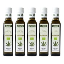 르반테 유기농 대마종자유 250ml 냉압착 햄프씨드오일 이탈리아 직수입 5병, 5개