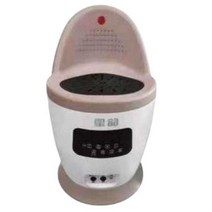 좌훈기 좌욕기 무연 충전 가정용 좌구기 뜸방석 의자, 고급형 베이지