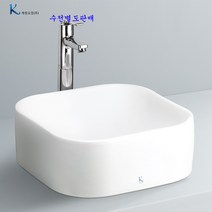 계림 탑볼세면대 L-940 자동폽업＋트랩포함, 바닥배수용아이트랩, 1개