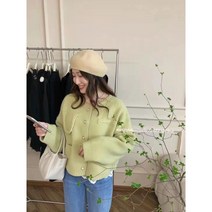 miss lala 미스 라라 여성용 부드러운 여성니트티 봄니트